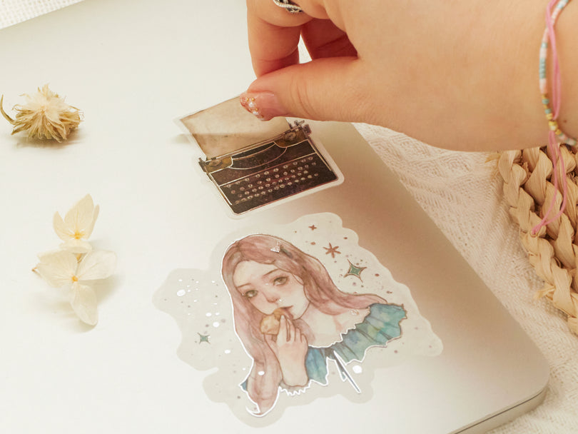 Sticker - Retro & Cartoon & Plant & Landscaping & Animal & Holiday - Stamprints